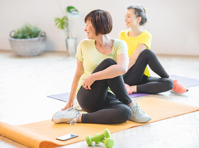 Yoga classes at Every Body Balance